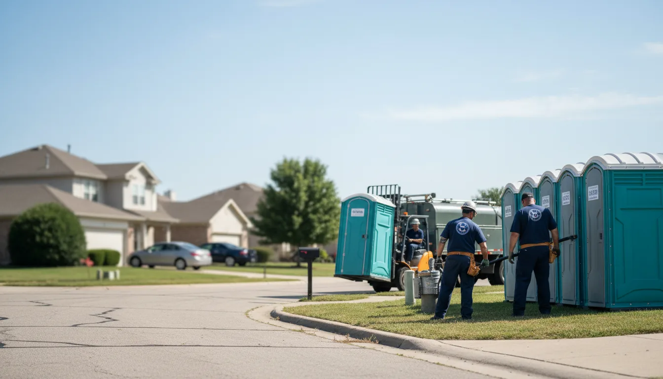 Porta Potty Rental in Saint Charles, MO near me